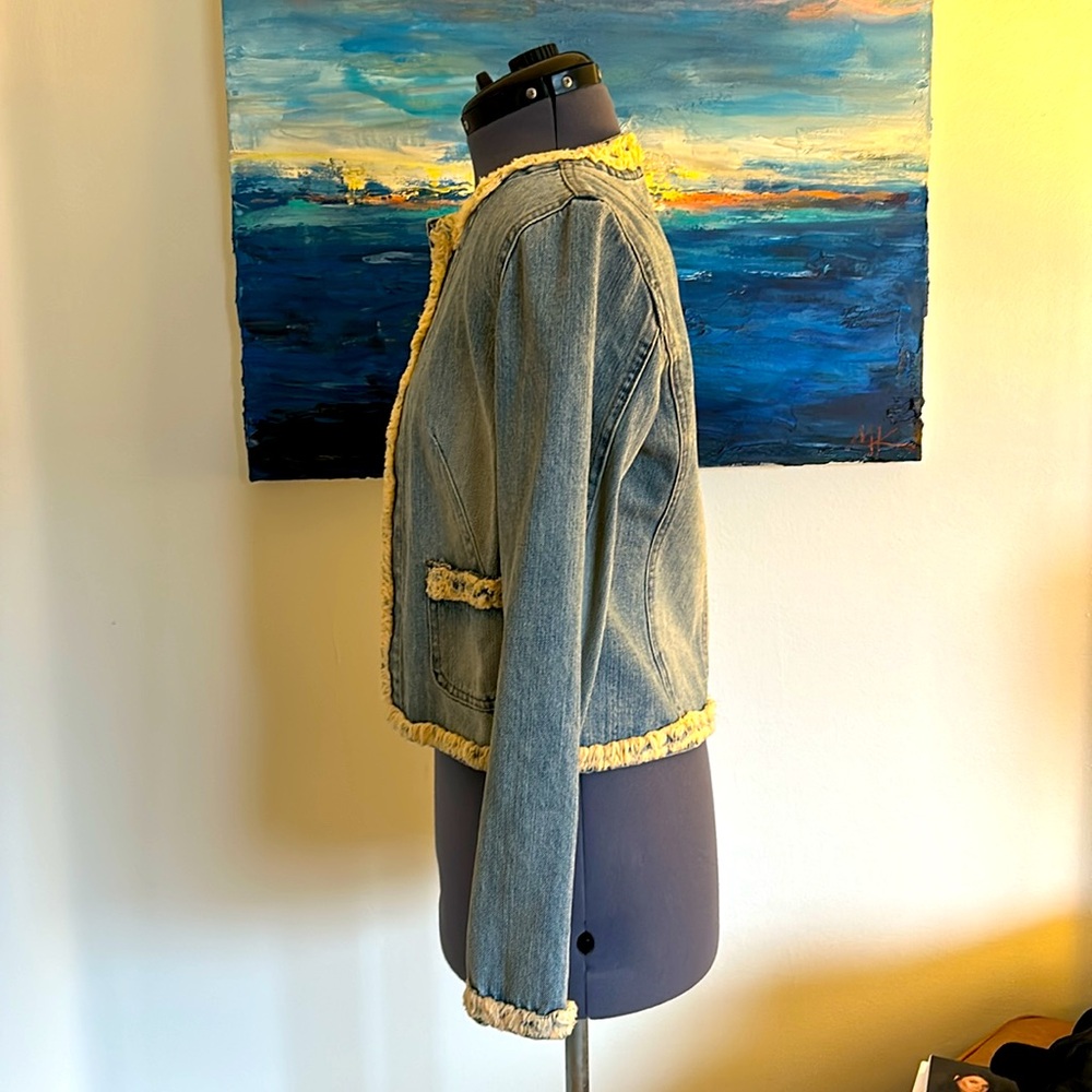 Unique Denim Jacket - Picture 2 of 4